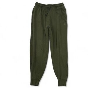 Gymshark Green Jogger Sweatpants Womens Small Gymwear‎ Fitness